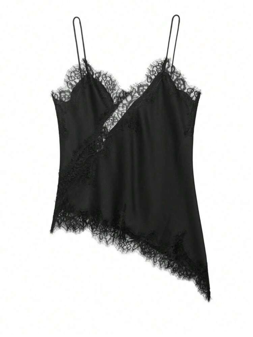 Black lace top